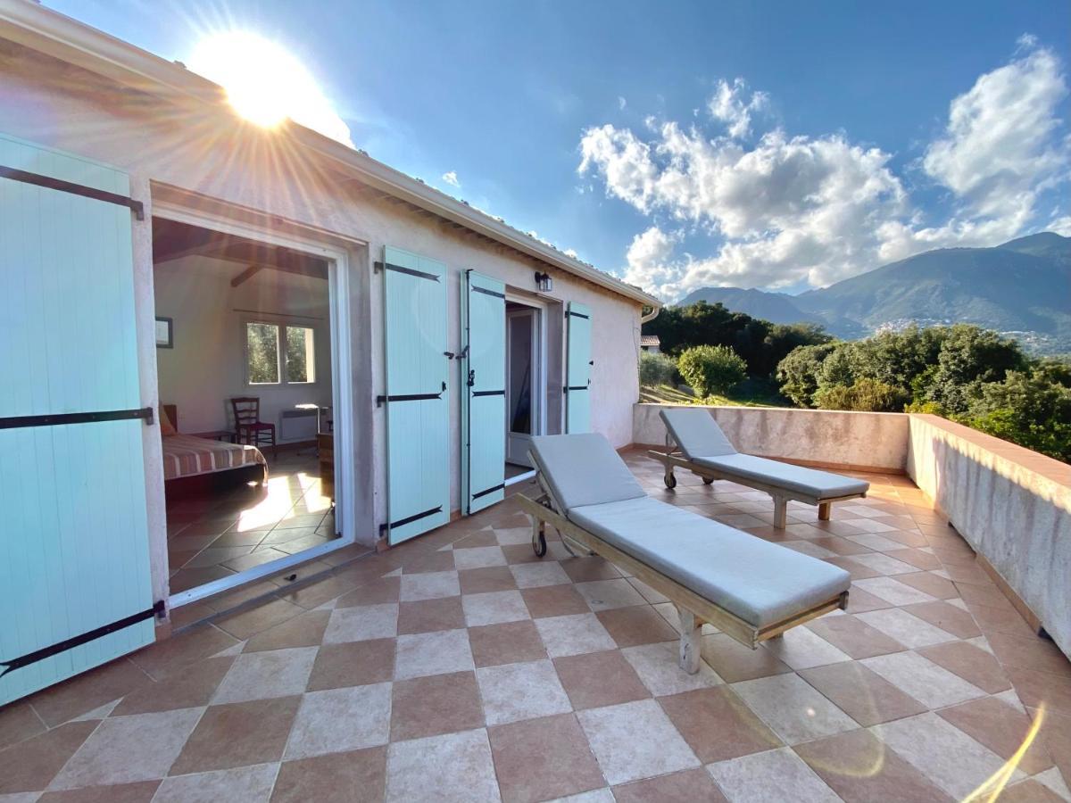 Villa vue mer dans nature protégée, plage à 1,5 km Cervione Exterior foto