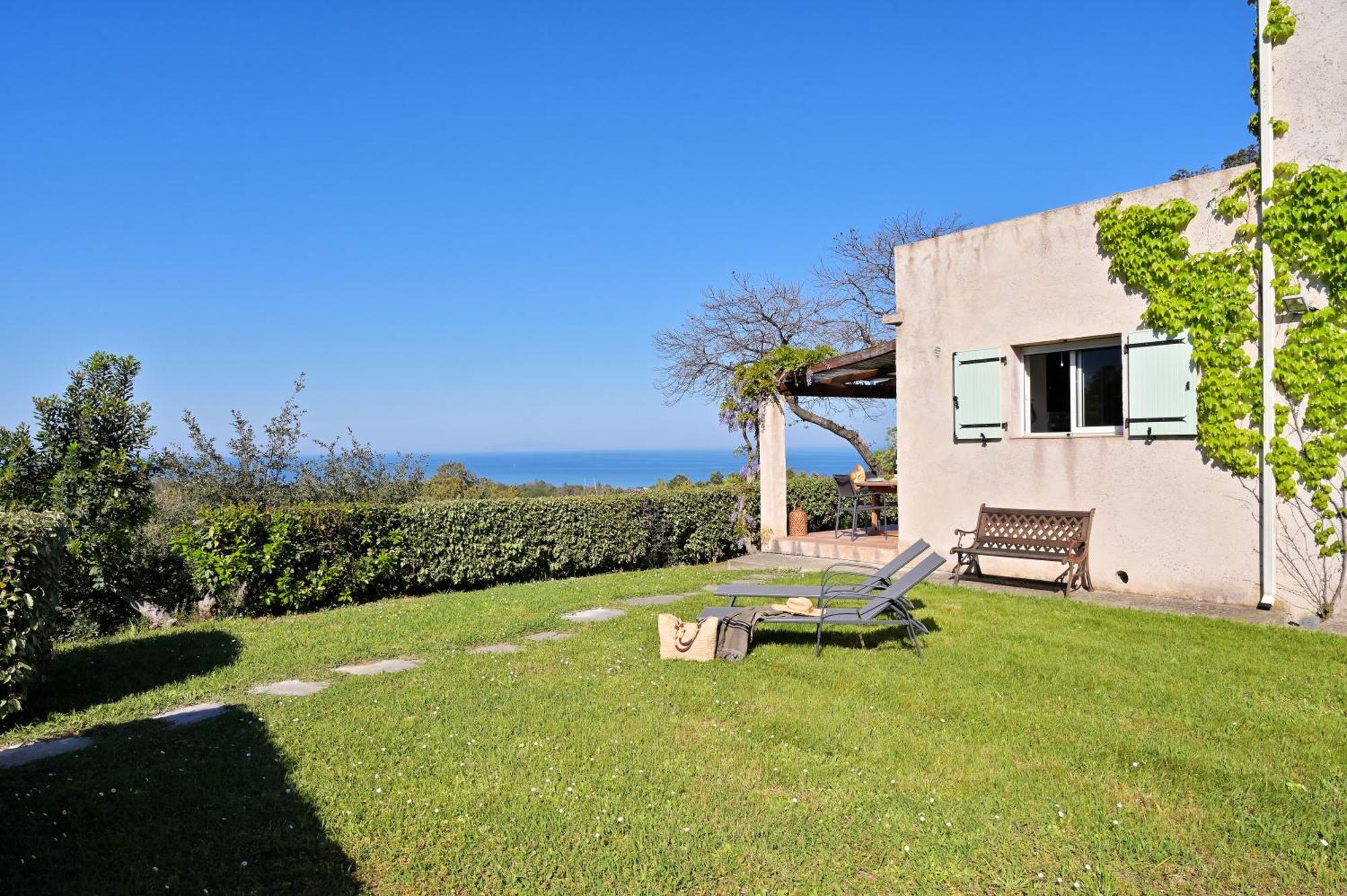 Villa vue mer dans nature protégée, plage à 1,5 km Cervione Exterior foto